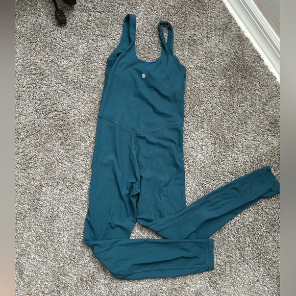 lululemon athletica Teal Jumpsuit - Picture 5 of 7